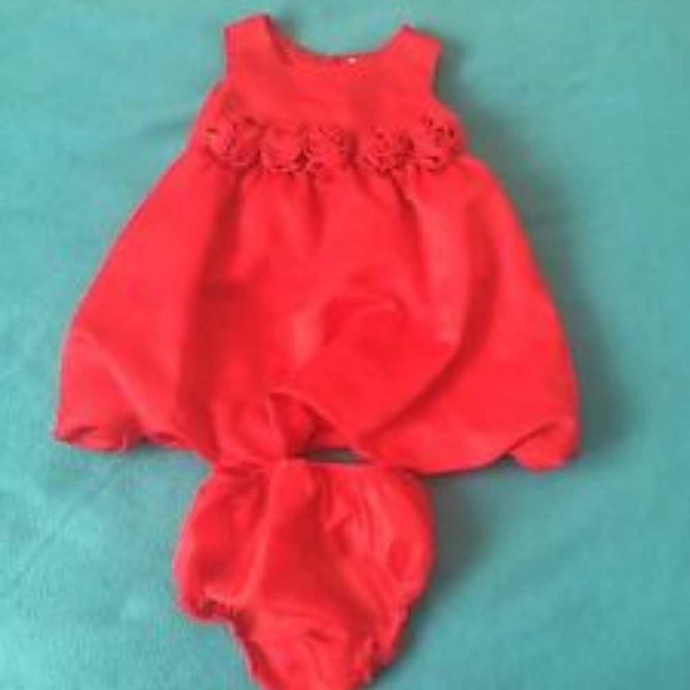 HOLIDAY Dressy MAGGIE AND ZOE 12MOS dress